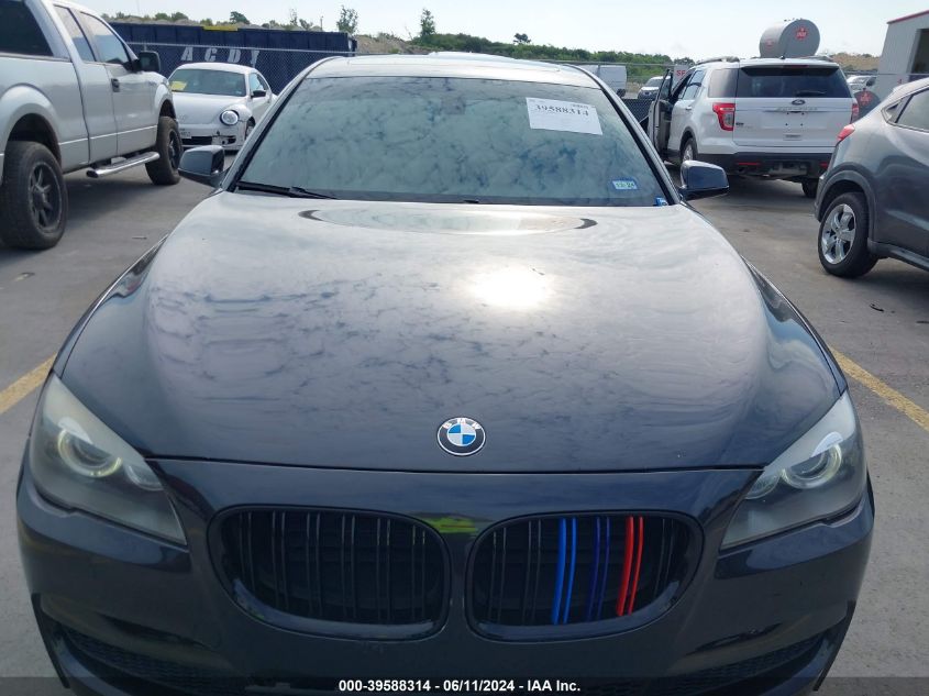 2012 BMW 750Li VIN: WBAKB8C50CC963294 Lot: 39588314