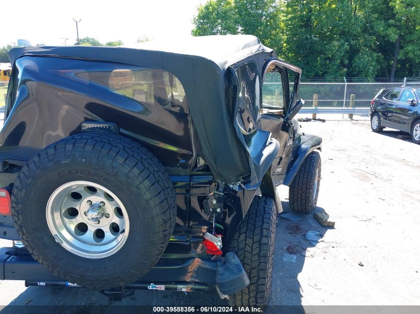 2000 Jeep Wrangler Sahara VIN: 1J4FA59SXYP743769 Lot: 39588356