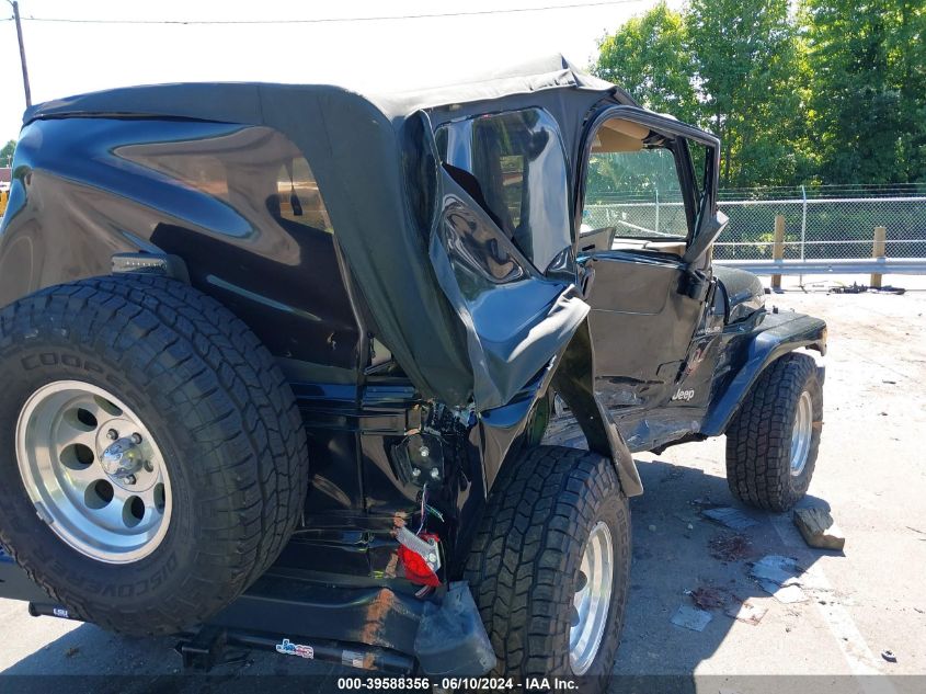 2000 Jeep Wrangler Sahara VIN: 1J4FA59SXYP743769 Lot: 39588356