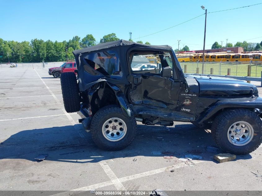 2000 Jeep Wrangler Sahara VIN: 1J4FA59SXYP743769 Lot: 39588356