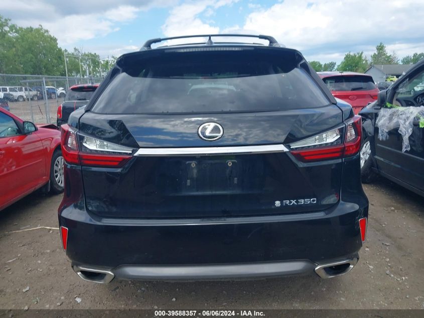 2016 Lexus Rx 350 350/Base/F Sport VIN: 2T2BZMCA4GC005353 Lot: 39588357