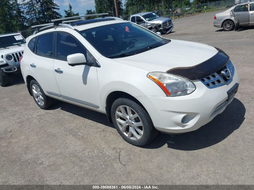 2012 Nissan Rogue Sv W/Sl Pkg VIN: JN8AS5MVXCW379001 Lot: 39588361