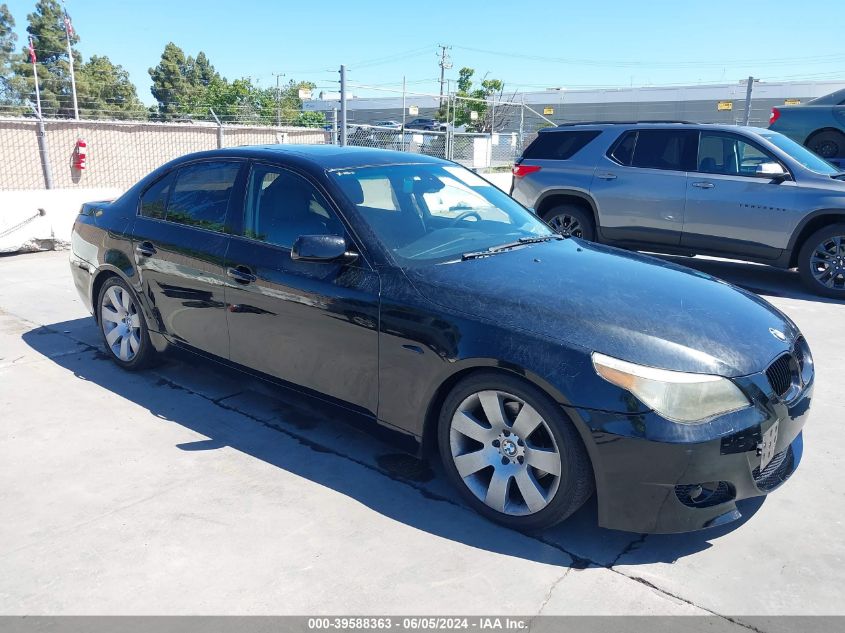 2006 BMW 530I VIN: WBANE73596CM34140 Lot: 39588363