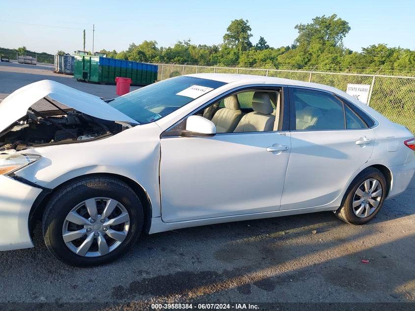 2015 Toyota Camry Le VIN: 4T4BF1FK3FR479510 Lot: 39588384