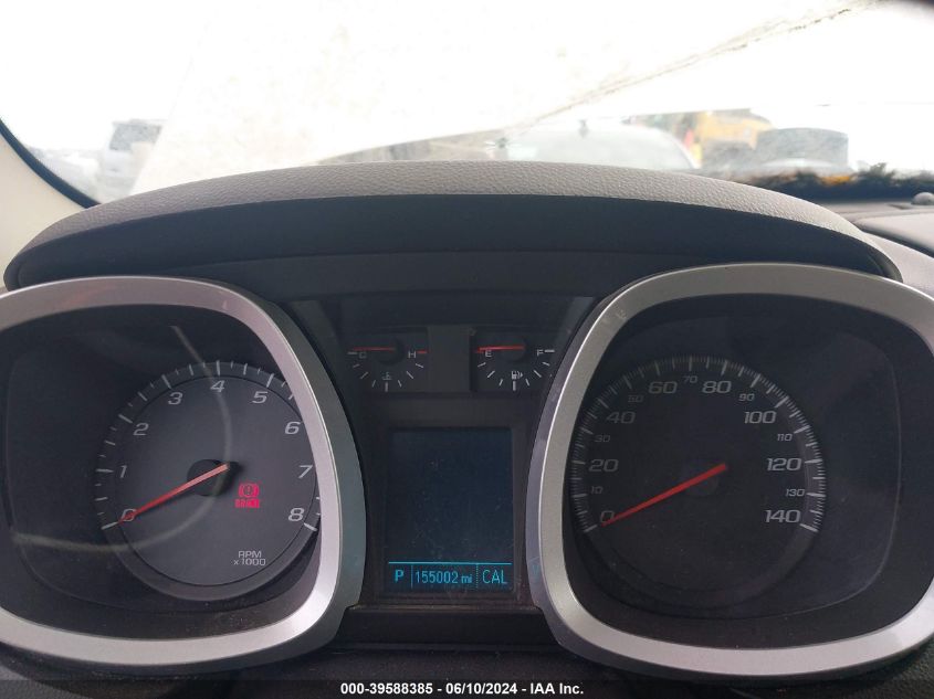 2012 Chevrolet Equinox 1Lt VIN: 2GNALDEK8C1185850 Lot: 39588385