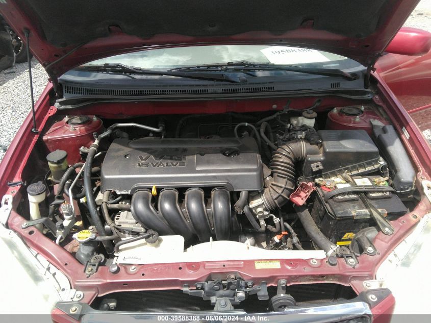 2008 Toyota Corolla Le VIN: 1NXBR32E88Z020781 Lot: 39588388