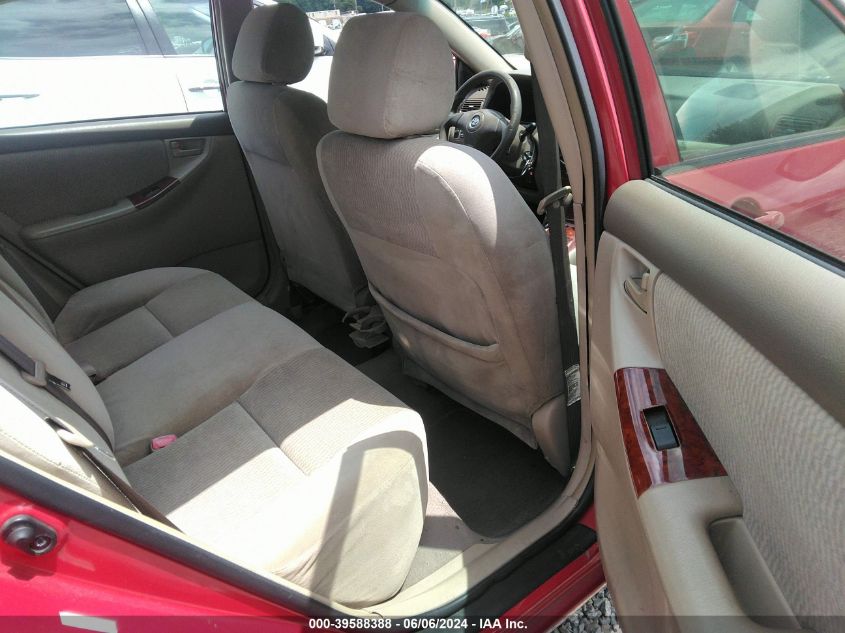 2008 Toyota Corolla Le VIN: 1NXBR32E88Z020781 Lot: 39588388