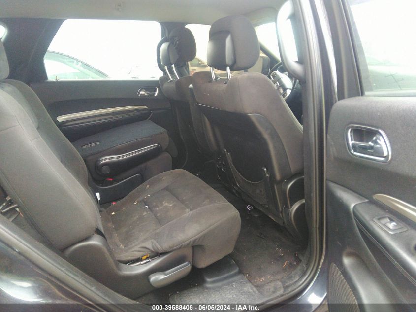 2013 Dodge Durango Sxt VIN: 1C4RDHAG1DC696667 Lot: 39588405