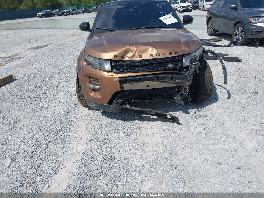 2015 Land Rover Range Rover Evoque Dynamic VIN: SALVT2BG3FH002184 Lot: 39588407