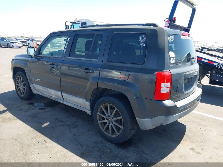 2011 Jeep Patriot Sport VIN: 1J4NT1GB8BD117101 Lot: 39588420