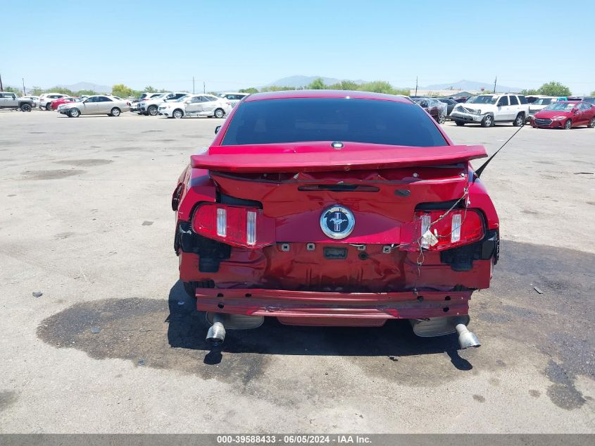 2012 Ford Mustang V6 Premium VIN: 1ZVBP8AM8C5268125 Lot: 39588433