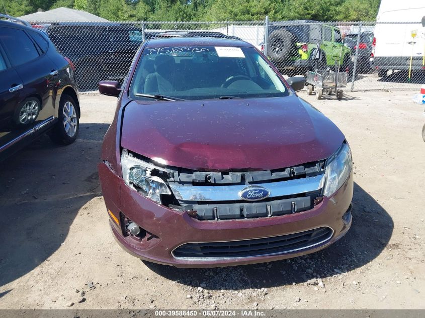 2012 Ford Fusion Se VIN: 3FAHP0HA8CR325808 Lot: 39588450