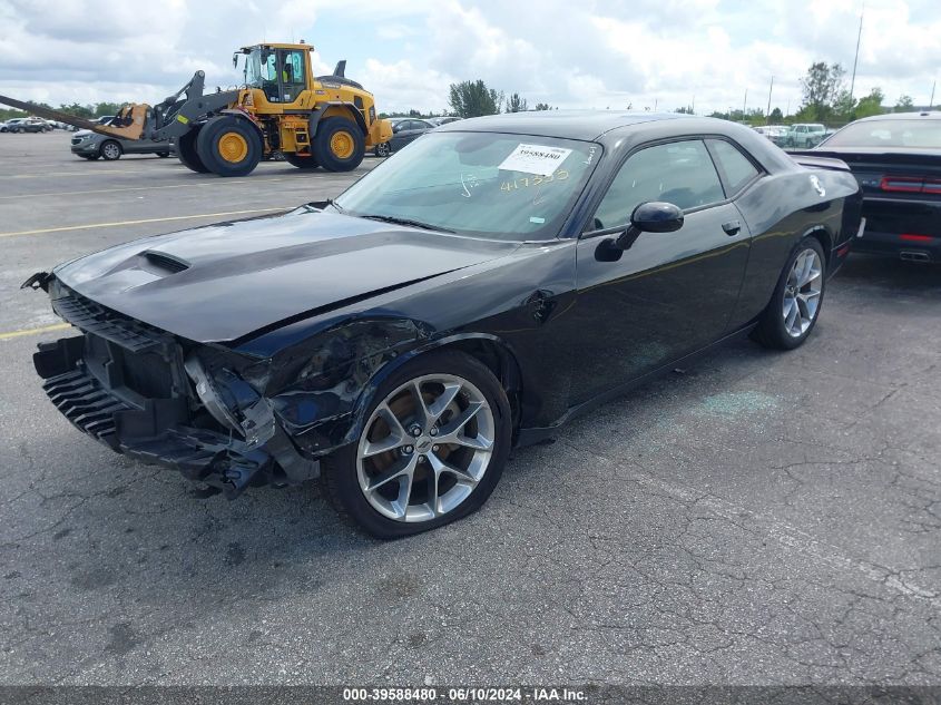 2022 Dodge Challenger Gt VIN: 2C3CDZJG1NH131768 Lot: 39588480