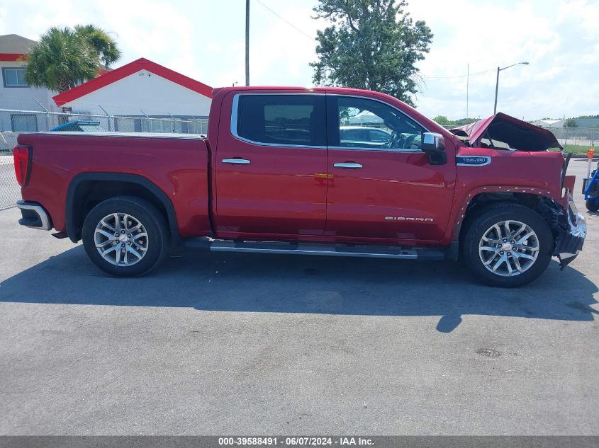 2019 GMC Sierra 1500 Slt VIN: 3GTP8DED0KG215581 Lot: 39588491