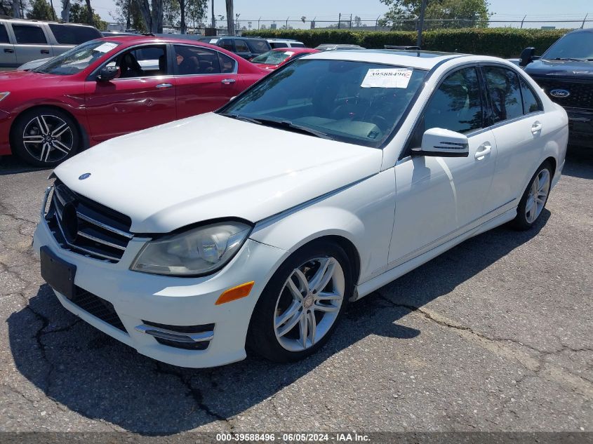 2014 Mercedes-Benz C 250 Luxury/Sport VIN: WDDGF4HB6ER315937 Lot: 39588496