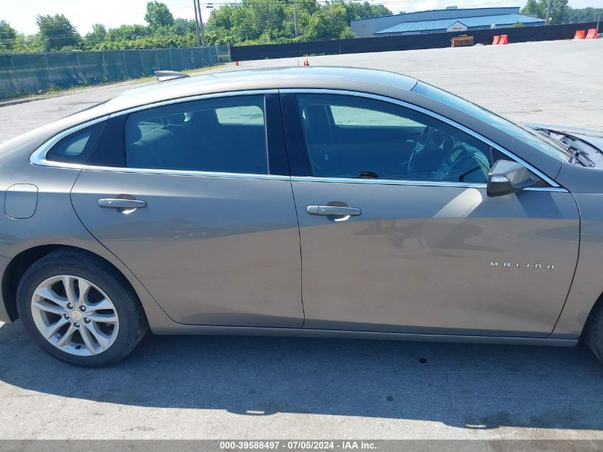 2018 Chevrolet Malibu Lt VIN: 1G1ZD5ST9JF164595 Lot: 39588497