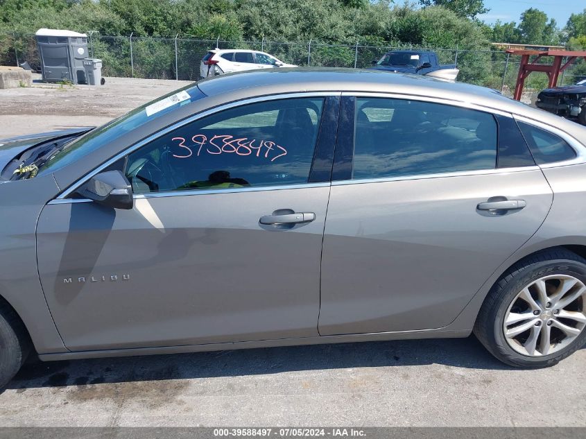 2018 Chevrolet Malibu Lt VIN: 1G1ZD5ST9JF164595 Lot: 39588497