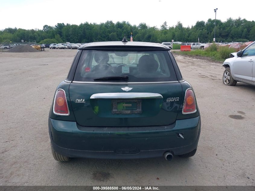 2010 Mini Cooper VIN: WMWMF3C58ATZ25079 Lot: 39588500