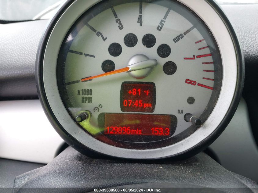 2010 Mini Cooper VIN: WMWMF3C58ATZ25079 Lot: 39588500