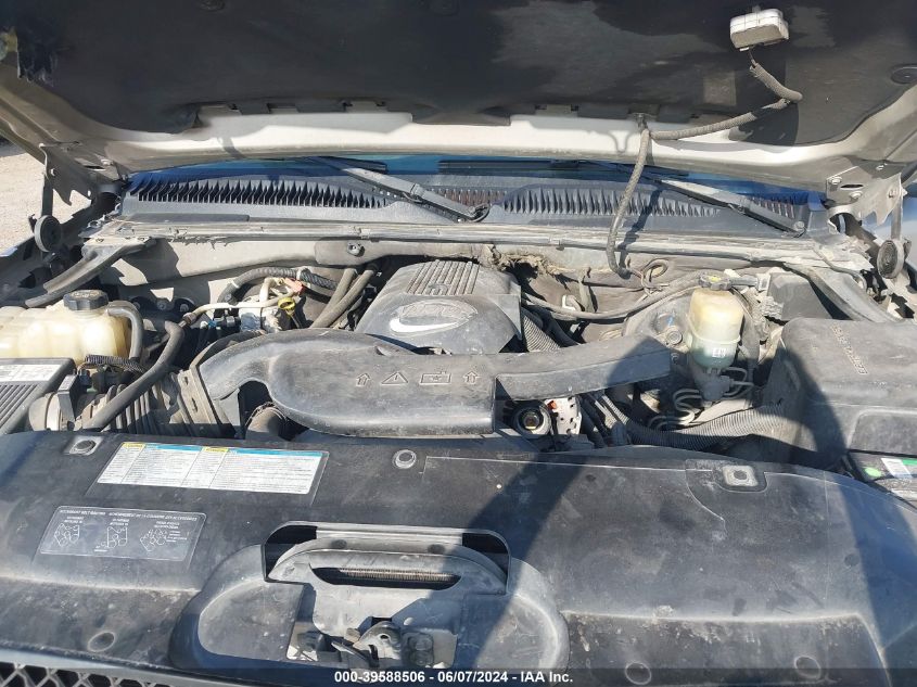 2002 Chevrolet Avalanche 1500 VIN: 3GNEK13T52G231896 Lot: 39588506