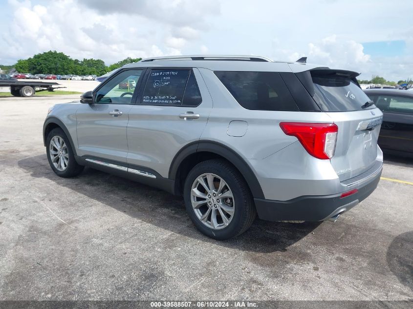 2023 Ford Explorer Limited VIN: 1FMSK7FH5PGA58711 Lot: 39588507