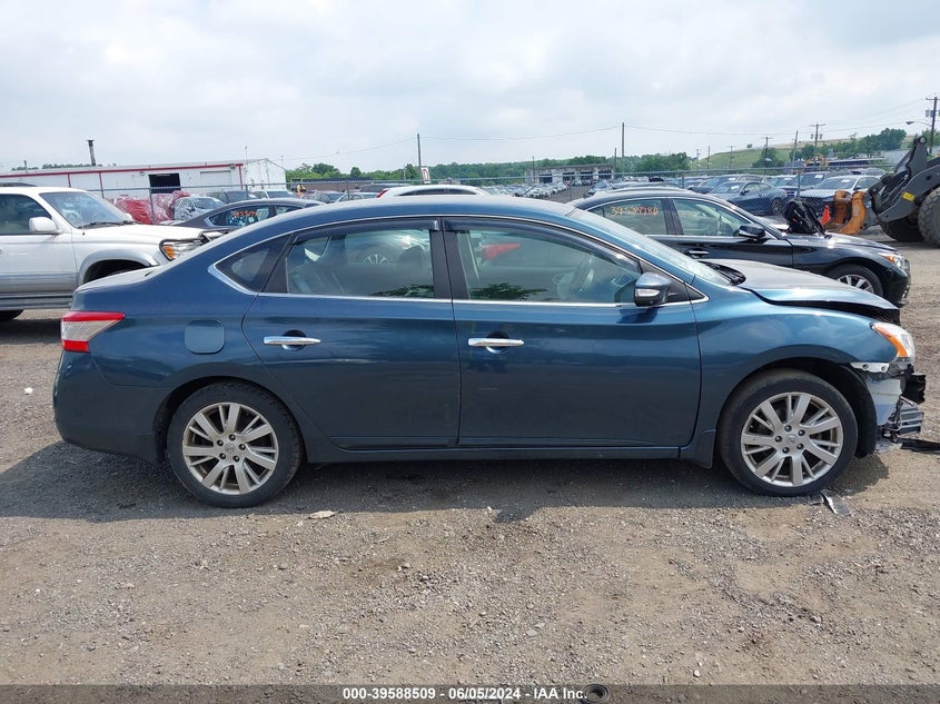 2015 Nissan Sentra Sl VIN: 3N1AB7AP3FY319011 Lot: 39588509