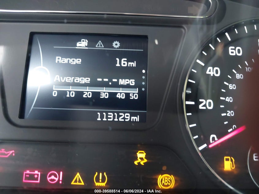 2017 Kia Sorento 2.4L Lx VIN: 5XYPGDA34HG287018 Lot: 39588514