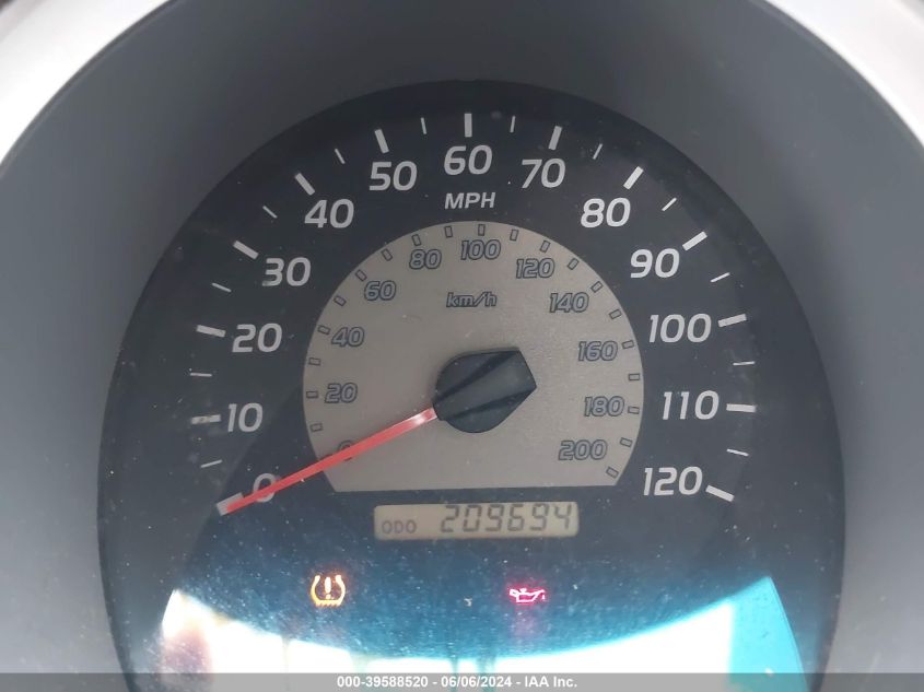 2006 Toyota Tacoma Prerunner V6 VIN: 5TEKU72N56Z245965 Lot: 39588520