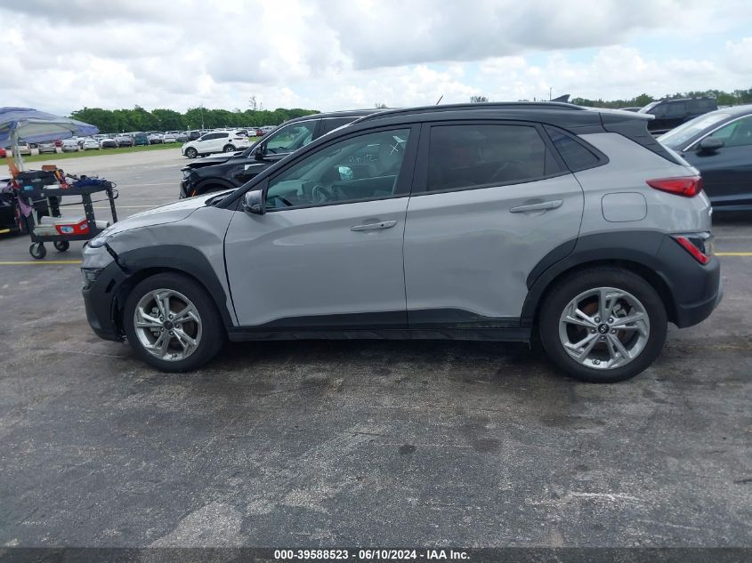 2023 Hyundai Kona Sel VIN: KM8K62AB0PU985711 Lot: 39588523