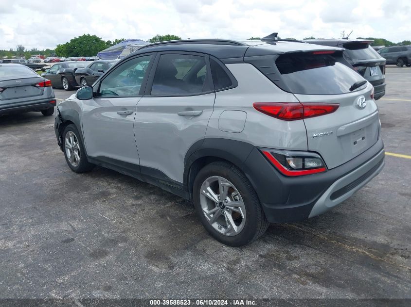 2023 Hyundai Kona Sel VIN: KM8K62AB0PU985711 Lot: 39588523