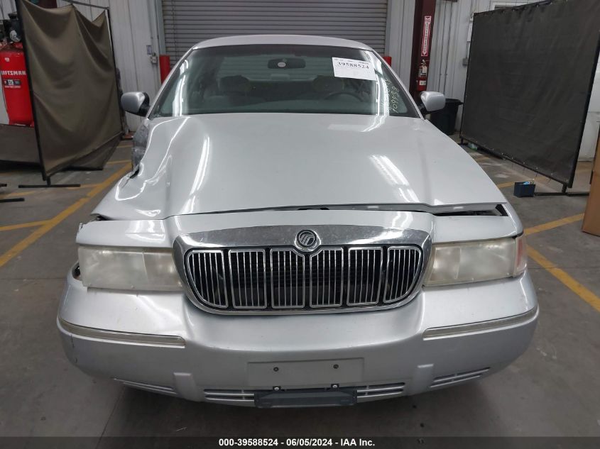 2001 Mercury Grand Marquis Gs VIN: 2MEFM74W21X709438 Lot: 39588524