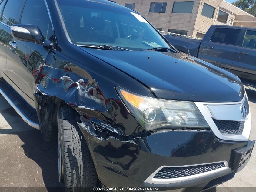 2010 Acura Mdx Technology VIN: 2HNYD2H66AH530847 Lot: 39588548