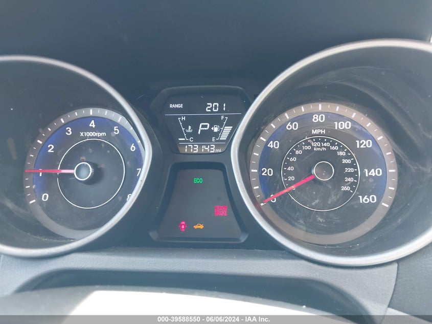 2014 Hyundai Elantra Se VIN: KMHDH4AE9EU187505 Lot: 39588550