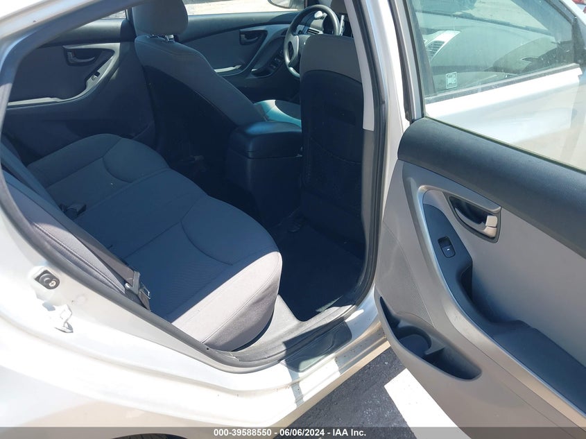 2014 Hyundai Elantra Se VIN: KMHDH4AE9EU187505 Lot: 39588550