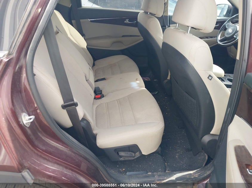 2017 Kia Sorento 3.3L Lx VIN: 5XYPG4A52HG235484 Lot: 39588551