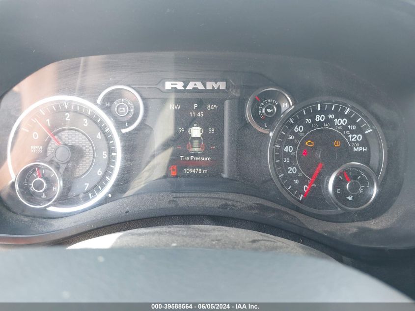 2021 Ram 2500 Tradesman 4X4 6'4 Box VIN: 3C6UR5CJ5MG533172 Lot: 39588564