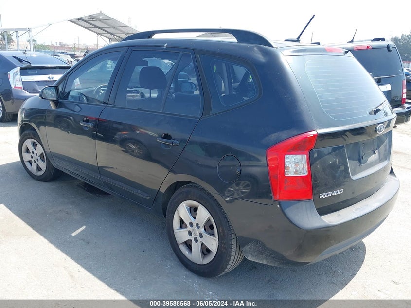 2009 Kia Rondo Lx VIN: KNAFG528497247741 Lot: 39588568