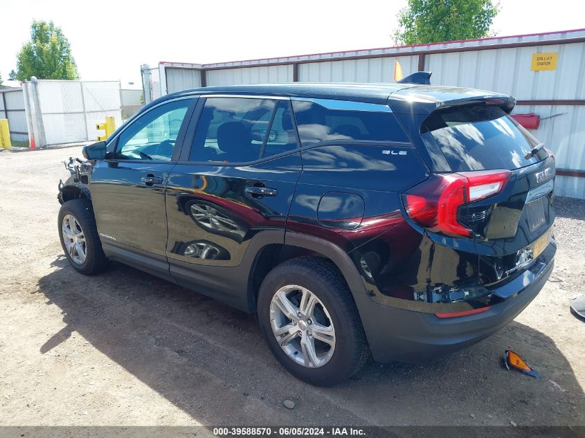 2022 GMC Terrain Awd Sle VIN: 3GKALTEV5NL167759 Lot: 39588570