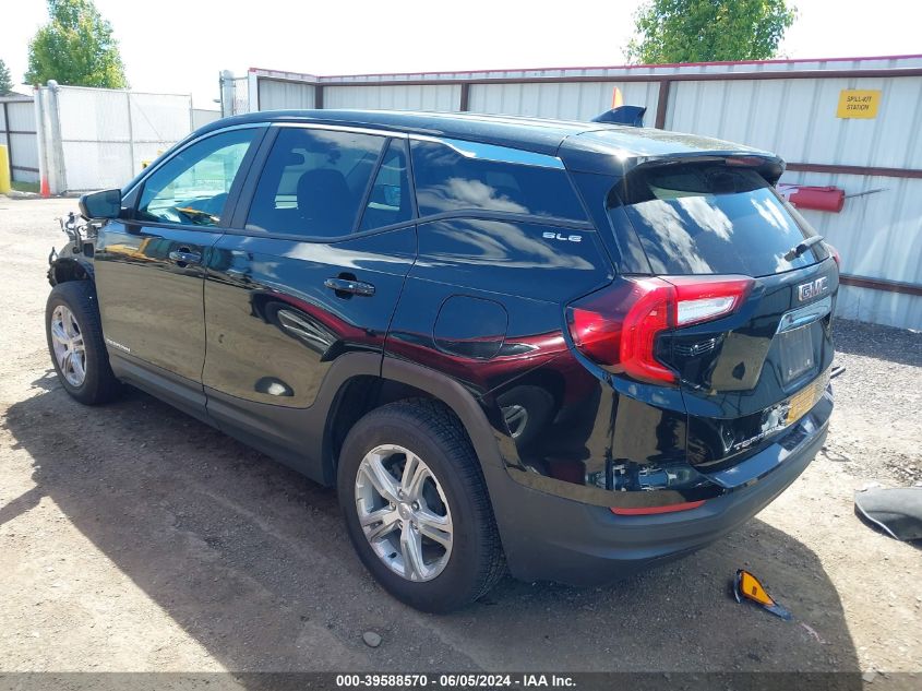 2022 GMC Terrain Awd Sle VIN: 3GKALTEV5NL167759 Lot: 39588570