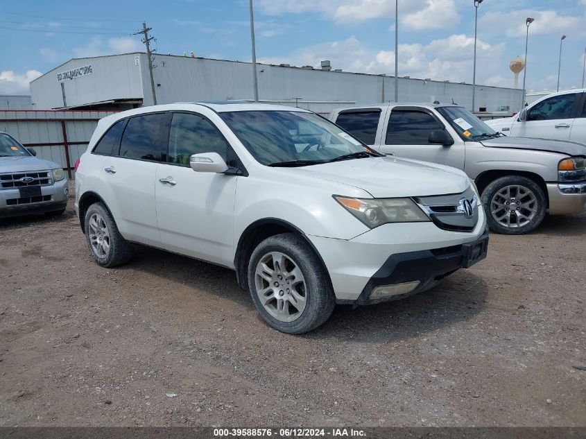 2009 Acura Mdx Technology Package VIN: 2HNYD28649H510141 Lot: 39588576