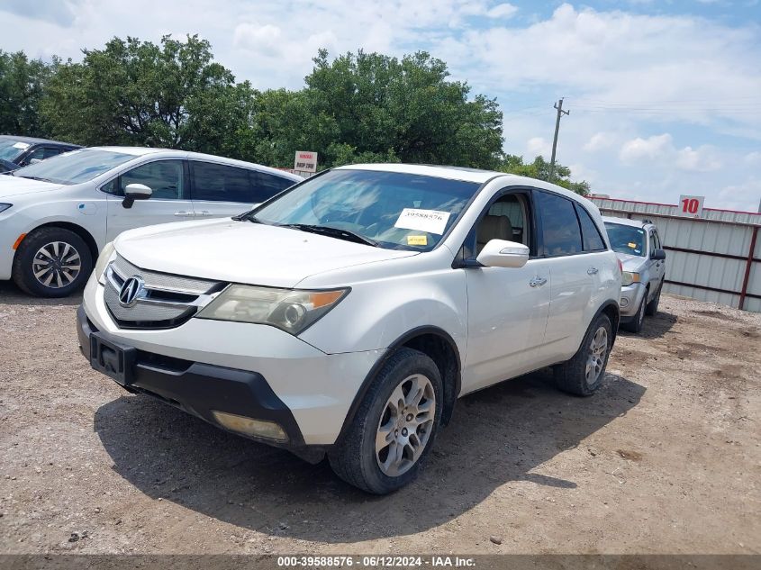 2009 Acura Mdx Technology Package VIN: 2HNYD28649H510141 Lot: 39588576