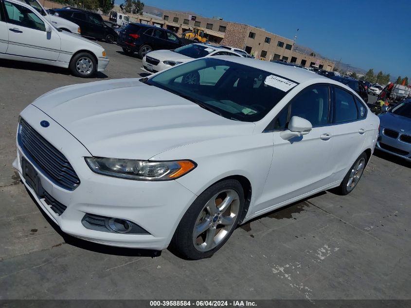 2013 Ford Fusion Se VIN: 3FA6P0HR3DR254662 Lot: 39588584