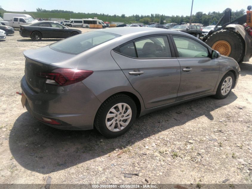 2019 Hyundai Elantra Se VIN: 5NPD74LFXKH473785 Lot: 39588591