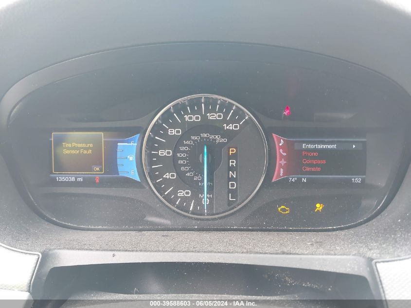 2013 Ford Edge Sel VIN: 2FMDK3J95DBA43937 Lot: 39588603