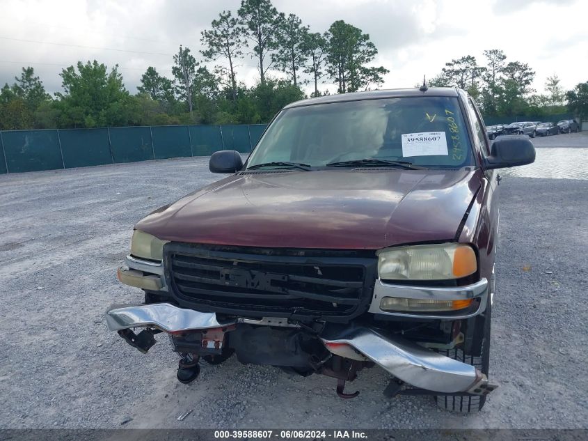 2003 GMC Sierra 1500 Slt VIN: 1GTEK19T33E240654 Lot: 39588607