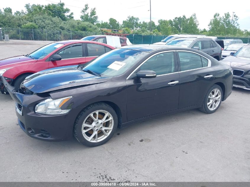 2012 Nissan Maxima 3.5 Sv VIN: 1N4AA5AP3CC830507 Lot: 39588618