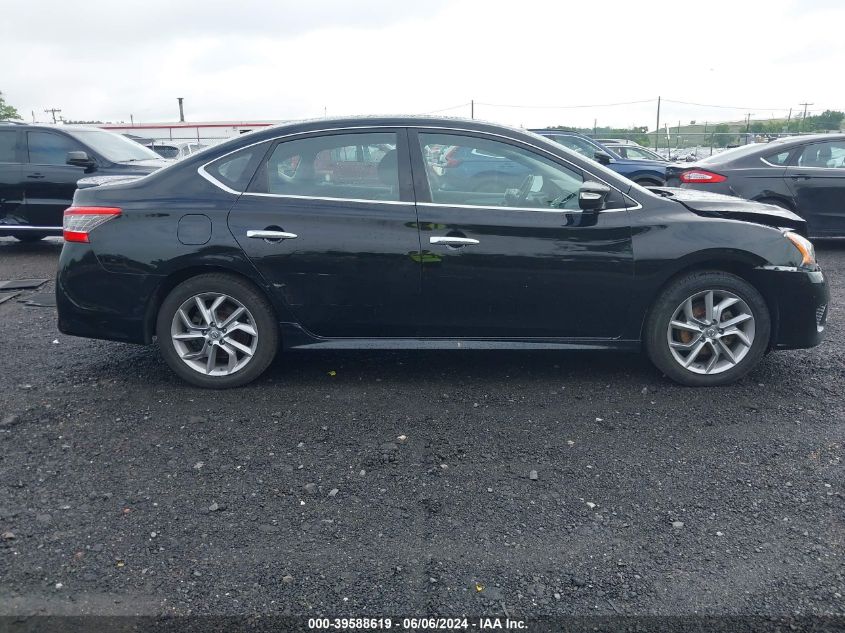 2015 Nissan Sentra Sr VIN: 3N1AB7APXFY377178 Lot: 39588619