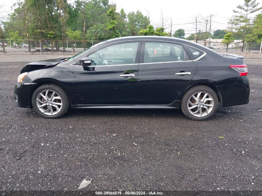 2015 Nissan Sentra Sr VIN: 3N1AB7APXFY377178 Lot: 39588619