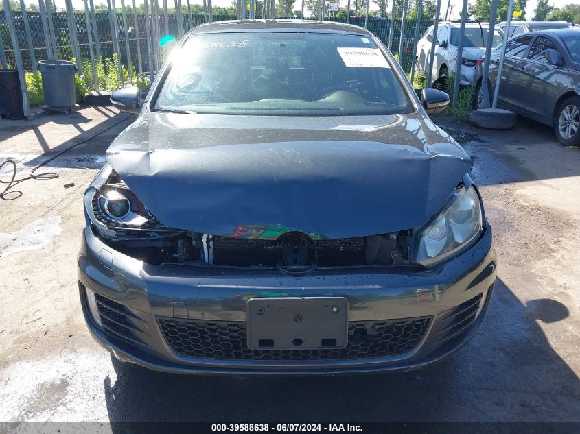 2013 Volkswagen Gti 4-Door VIN: WVWGD7AJ5DW103520 Lot: 39588638