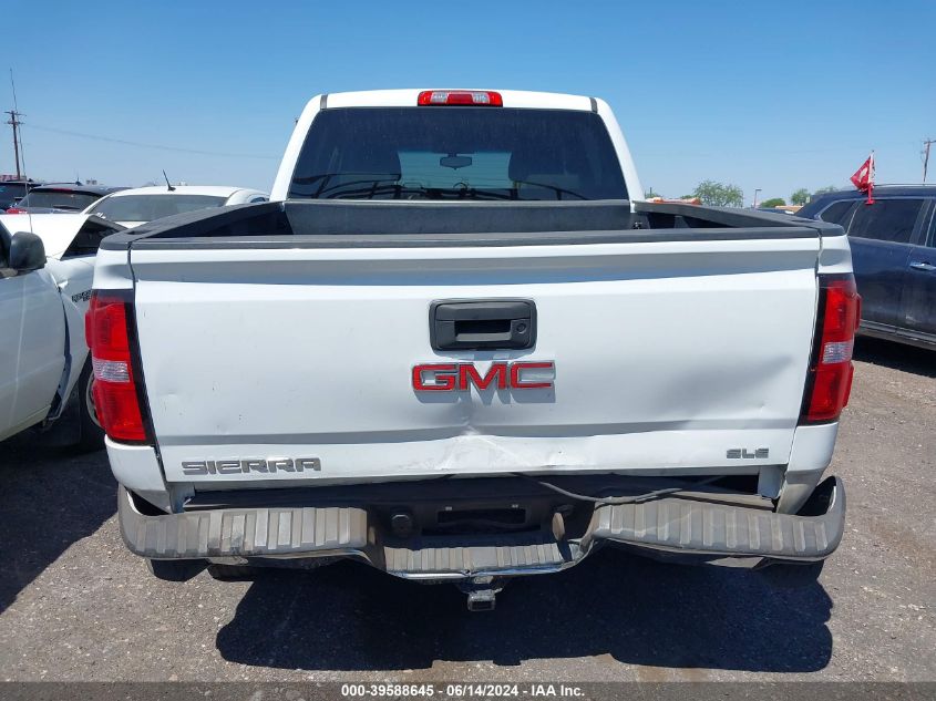 2018 GMC Sierra 1500 Sle VIN: 3GTP1MEC7JG262892 Lot: 39588645